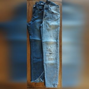 Lot X2 Judy Blue Jeans Denim Jeans Both Are Size 5 #213, #212